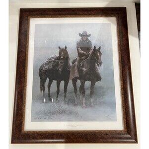 Chuck DeHaan 73° in Amarillo Limited Edition Signed Numbered & Framed Print wCOA